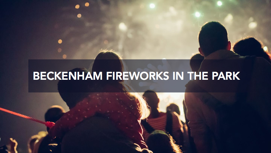 Beckenham Fireworks in the Park