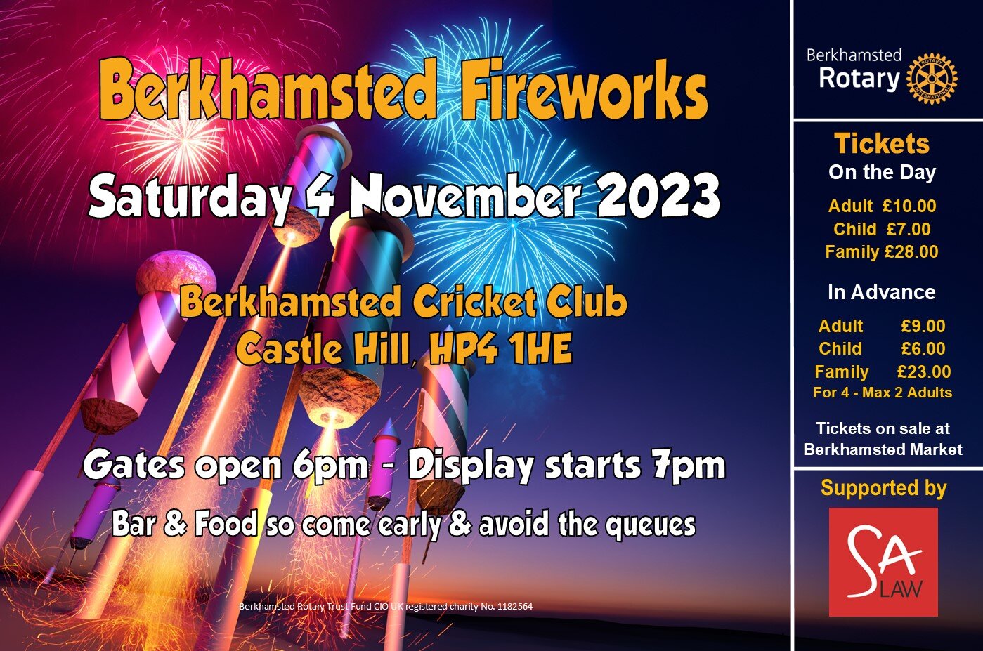 Berkhamsted Fireworks